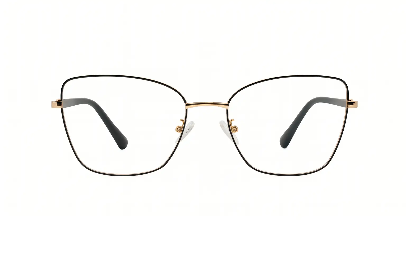 S26276 Anteojos Nera mujer – diseño mariposa dorado con patillas negras