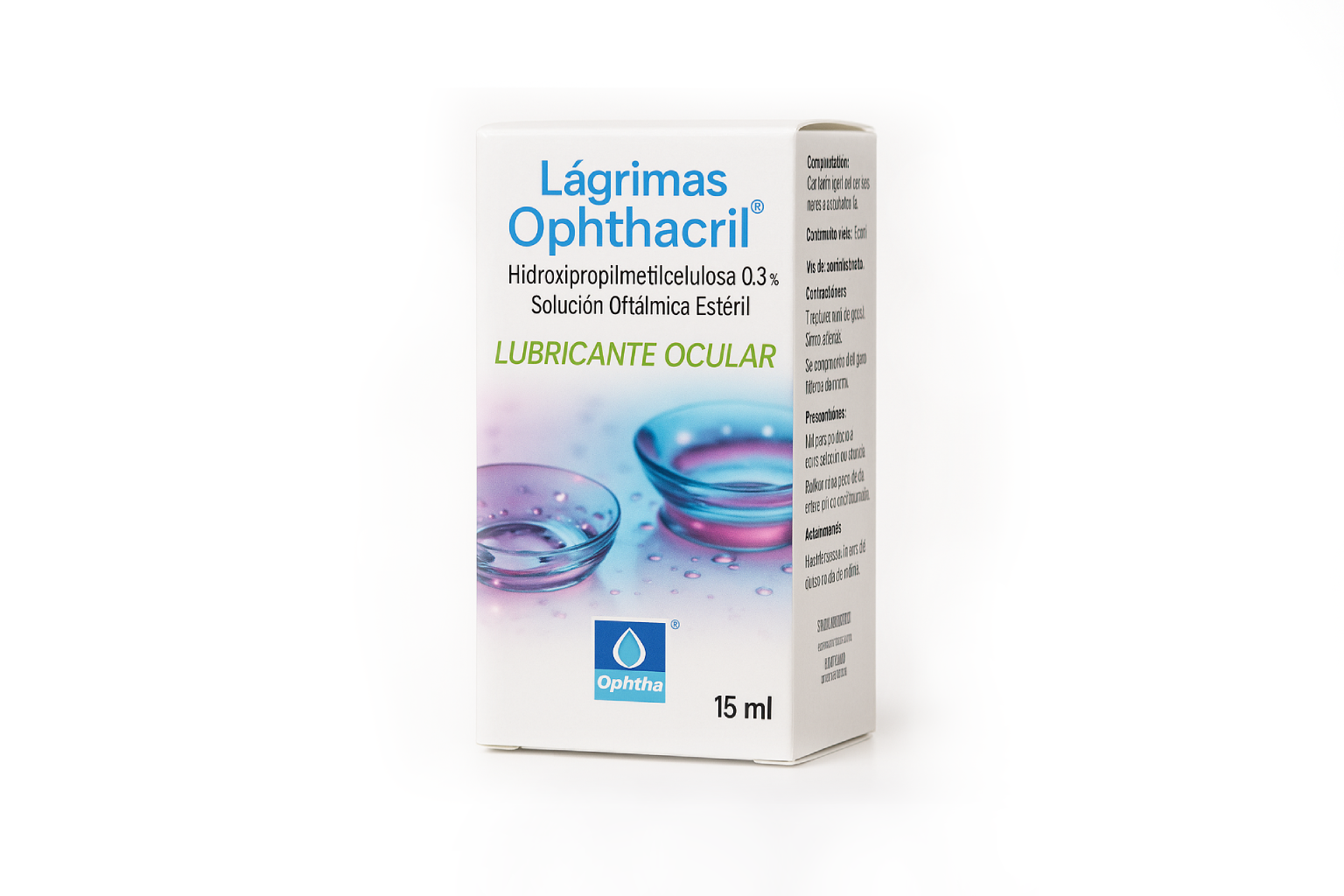 ophthacril Ophthacril 0.3% 15 ml – lubricante ocular con HPMC